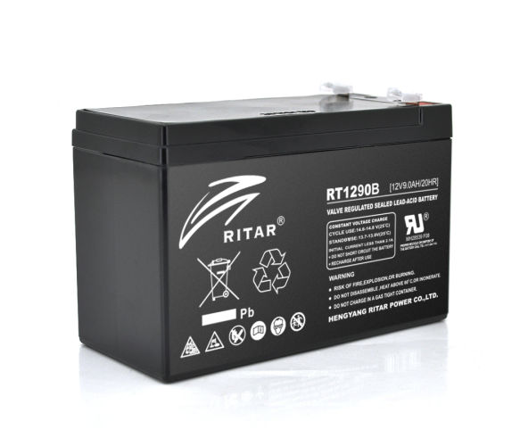 Акумуляторна батарея AGM RITAR RT1290B 12V 9.0Ah